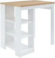 Bancada Cozinha Gourmet Ditália 3 Prateleiras Cd-1022 cor:branco