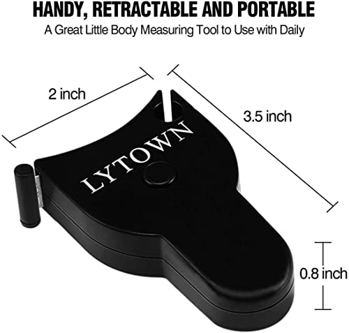 4Pcs Body Measure Tape, Automatic Telescopic Tape Measure, Accurate Measuring Tape For Body, Body Measurement Tape For Tracking Weight Loss Muscle Gain, Tailor, Sewing, Clothes #TOP5