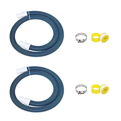 Swimming Pool Vacuum Hose with Kink-Free Swivel Cuff 1.5