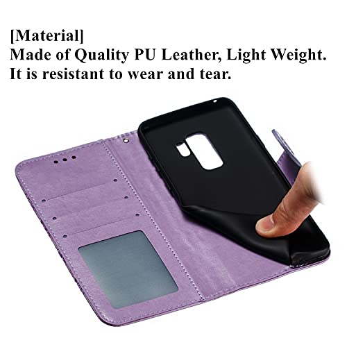 Housse Samsung Galaxy S9 Plus mandala violette pour vos sorties