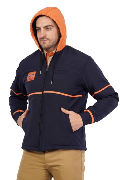 Indian Oil Petrol Pump Staff Uniform Jacket | IOCL Workwear Winter Jacket for Men & Women-picture-27