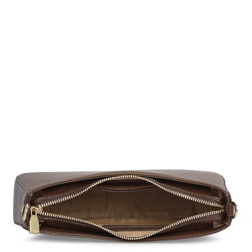 Image of Da Milano Leather Shoulder Bag for Women (00749OL)