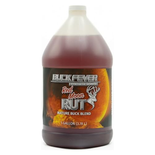 Buck Fever Red Moon Rut, Non-Spoiling Synthetic Deer Scent, 1 Gal