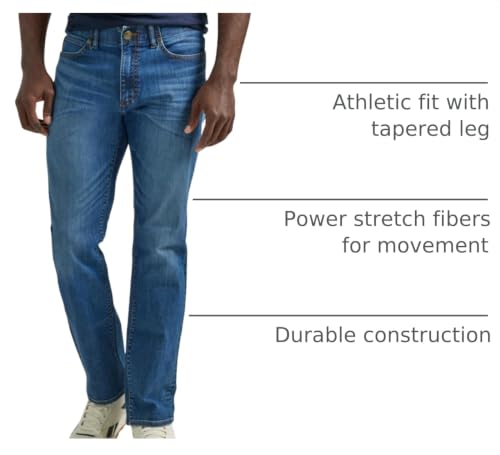 Image of Lee Men's Extreme Motion Athletic Taper Jean