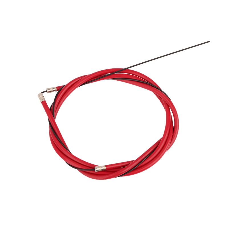Felixstory Scooter Brake Cable Fit for Gotrax GXL V2 Electric Scooter, Waterproof?184cm/ 72.4in Rear Brake Line, Red