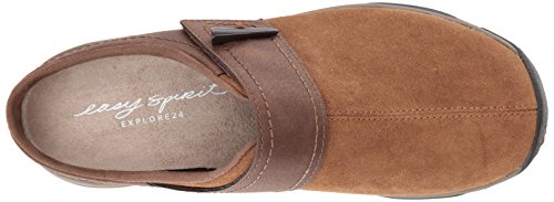 Easy Spirit Women's Eliana Mule,Dark Natural/Brown Suede,12 M Us #TOP4