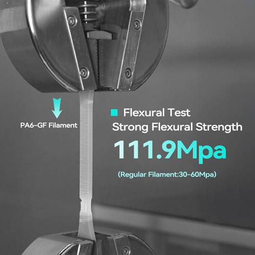 Image of SUNLU PA6-GF 25% Glass Fiber Nylon 1.75mm 3D Printing Filament Black 1KG