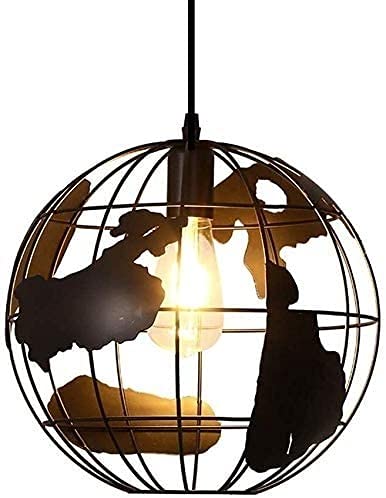 Lanterne loft industrial iron chandelier à suspension vintage pour plafond haut