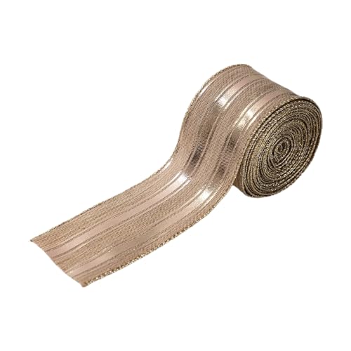 Huayeex Cinta para Árbol De Navidad - Cinta Decorativa para Árbol De Navidad Y Coronas - para Coronas Moños Florales Guirnaldas Manualidades Fiestas