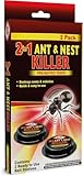 Ant Killer Bait Stations 2pk - Destroy Ants & Nest Colonies | Indoor Strong Ant Killer Traps Control For Home & Garden | Kill Entire Colonies | Easy To Use & No Mess vs Powder/Spray