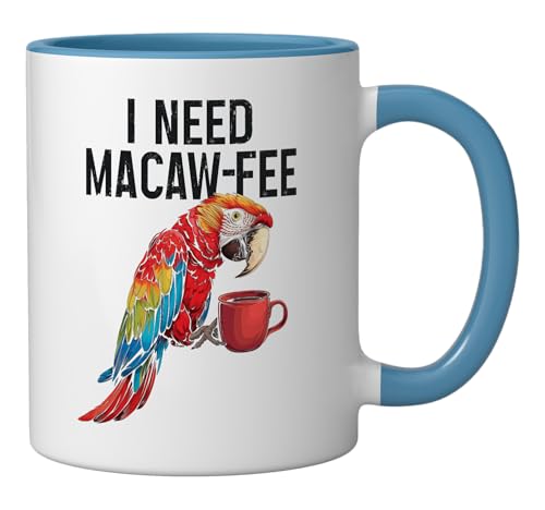 Taza de Cerámica Azul y Blanco 11 onzas miniatura 2