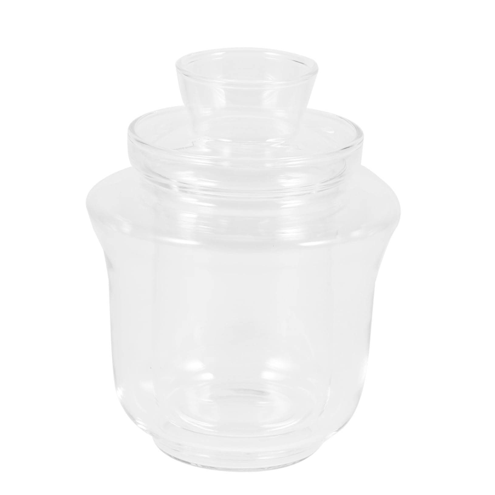 JECOMPRIS 1Set Clear Design Sake Warmer Glass Bottle Practical Wine Heater for Tea Sake Convenient Pouring Spout for Home Decoration Entertaining