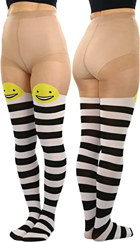 Image of ToBeInStyle Women's Cute Thigh High Printed Character Tights