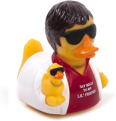 Celebriducks Floating Rubber Ducks - Collectible Bath Toy Gift For Kids & Adults Of All Ages (Say Hello To My Lil' Friend) #TOP3