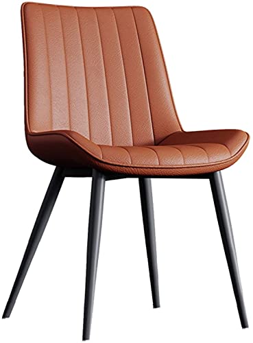 Chaise rembourrée confortable en cuir PU pour éliminer la fatigue en salle à manger