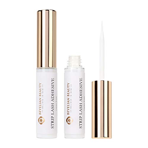 BEYELIAN Strip Lash Adhesive False Eyelash Glue Latex Free/Sensitive Eyes/Strong Hold White