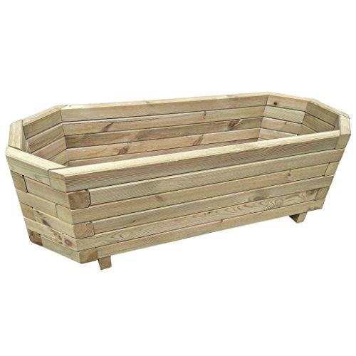 Blumenkasten aus Holz von Tidyard für Pflanzen im Garten