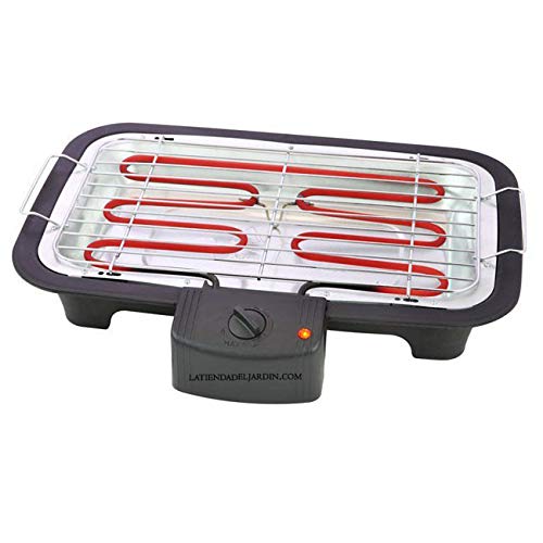 Suinga Barbacoa Eléctrica Parrilla De 2000 W. Medidas 37 X 21 Cm