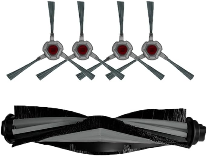 Roller Main Brush Mop Cloth Rag Hepa Side Brushes for ECOVACS N9 + Robot Vacuum Cleaner Sweeping Mopping Household Parts(Set10)