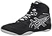 ASICS Men's Snapdown Wrestling Shoe, Black/Silver, 11 M US