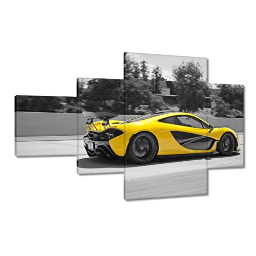 Tableau Mercedes P1 haut de gamme déco murale 130x80