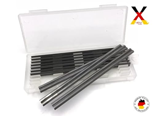 82mm Reversible Planer Blades Replacement for Black & Decker, Bosch, DeWalt and Elu planers (10 Pcs - High Speed Steel) 3 82mm Reversible Planer Blades Replacement for Black & Decker, Bosch, DeWalt and Elu planers (10 Pcs - High Speed Steel) - Image 3