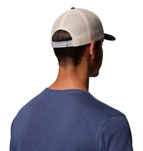 Image of Columbia Unisex Mesh Snap Back, Shark /Dark Stone, One Size