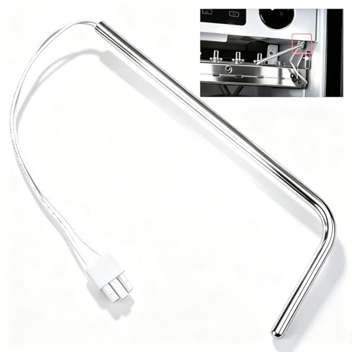 RUHUALIFE Ice Maker Bin Temperature Sensor Ice Bin Thermistor Thermostat Compatible with Whirlpool Kenmore KitchenAid Jenn-Air Ice Maker Refrigerator 3021097 AP6022509 PS11755842, Replace #: W10511923