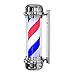 Produktbild AMDHZ Barber Pole LED Light Drehbare Außenwandleuchte Friseur Friseursalon Logo wasserdicht Barbierstab Leuchtkugel Geschäft Offenes Schild des Friseursalons Anpassbare Linienfarbe (z. B. die Farbe de