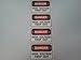 4 Mini's Danger High Voltage Label