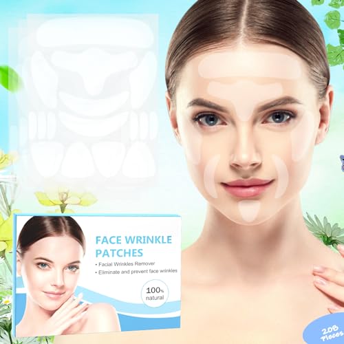 208 Pcs Face Wrinkle Tape for Face Forehead Frown Lines and Smile Lines