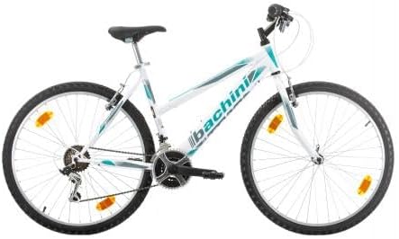 Multibrand Bachini 6th Sense Bicicleta de Montaña 26 Pulgadas, 18 velocidades, V-Brake, para niñas y Mujeres, Adecuada para 150–175 cm