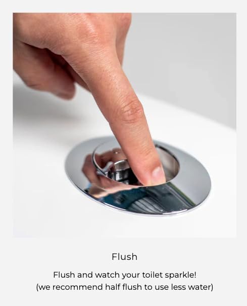 Miniatura 7 de Lucent Globe Hojas de limpieza de inodoros Tiras Resistente a la suciedad y las manchas Seguro para inodoros y sistemas sépticos Limpiador