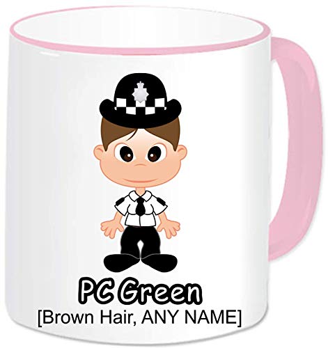 Female Police Mug - Personalised Police Gifts - Add Name...
