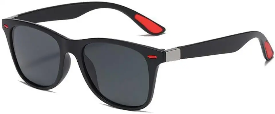 Óculos de sol polarizados para homens e mulheres – Óculos de sol leves com proteção UV400 retrô para dirigir e pescar