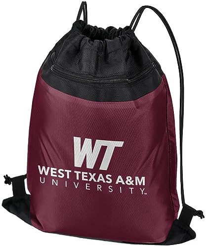 Campus Lab West Texas A&M University Primary Logo Drawstring Backpack Gym