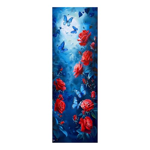 Broderie diamant 5D fleur de rose pour sublimer votre salon Wergund