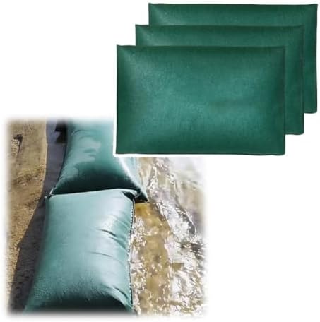 10Pcs Absorbent, Leak-Proof Sandless Bags, Reusable Water-Absorbing Expansion Bags, Ideal for Leaks & Spills from Doors, Windows, Water Tank, Heavy Rain(25X70CM)