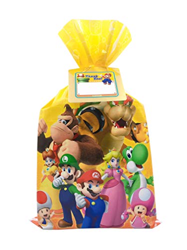 【Amazon.co.jp限定】 ギフトラッピングキット (スーパーマリオキャラクター集合2ver.メッセージシール付)