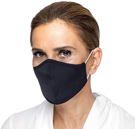 Guria Fashion Protective Cloth Face Mask, Washable Reusable Spandex Fabric - Unisex, 20+ Colors Available