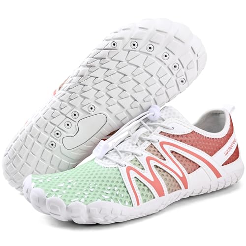 Image of Water Shoes for Men Barefoot Quick-Dry Aqua Sock Outdoor Athletic Sport Shoes for Kayaking, Boating, Hiking, Surfing, Walking