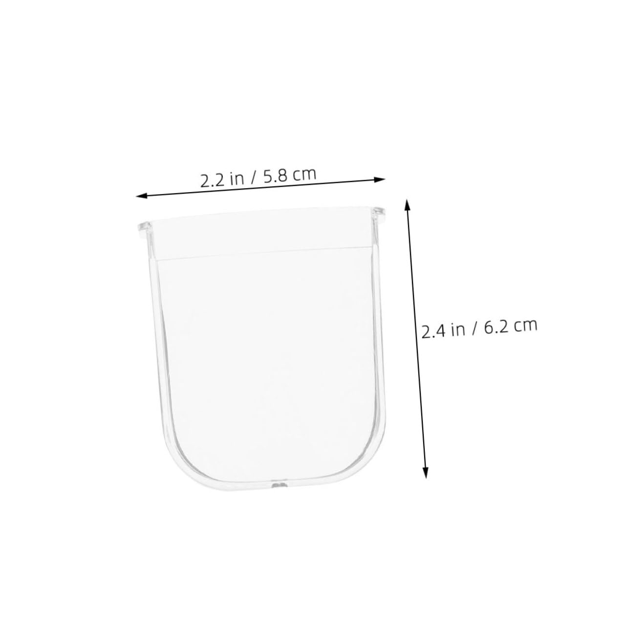 Mikikit 6pcs Replacement Water Collector Cups for Electric Pressure Cookers Condensation Storage for Rice Cookers Capacity Drip Catcher Easy to Clean and Compatible