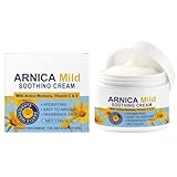 Crema Calmante de Árnica | Multiusos, ideal para moretones, piel sensible y piel madura | 114 g Cuidado Diario