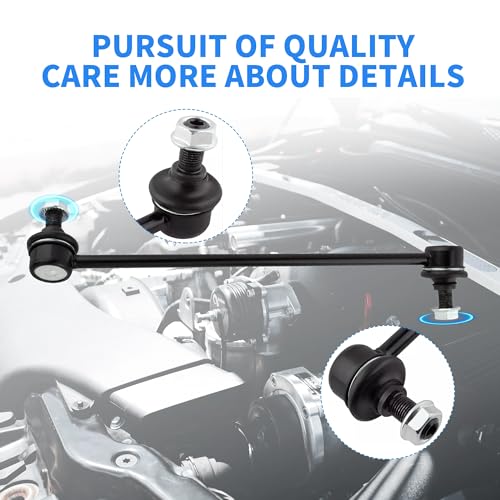 Rockplanet Stabilizer Sway Bar Link Front Compatible with Nissan Altima Maxima Hybrid Murano Rogue Select Pathfinder Infiniti QX60 JX35 Sway Bar End Links, K750094 K750095 by Rockplanet - Used condition - Image 6
