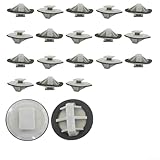 karosserieteile mazda 2  Set mit 20 Auto-Seitenschweller-Halterungsclips für Mazda BP4L-51-SJ3, OEM-Stil, Kunststoffbefestigungen für Karosserieteile