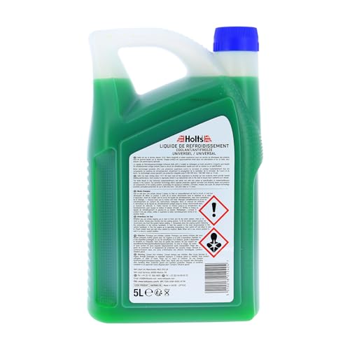 Holts HAFR0011B Antigel Liquide de Refroidissement Voiture et Moto, Universel, Protection Longue durée de 10 Ans ou 480,000km -37°C, 5L – vue 2