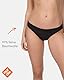 Nur Die 5er Pack Mini Slip Mehrfarbig aus Baumwolle Stretch Unterwäsche Unterhosen Basic Mehrpack Damen, schwarz, L