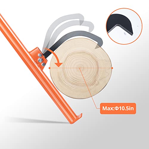 Steel Log Peavy / Cant Hook 47"/59" Log Peavy Logging Tool Log Roller Tool (Cant Hook 47") #TOP5