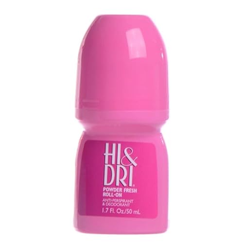 Kit Com 06 unidades - Hi & Dri Roll On Rosa Powder Fresh 50ml, Revlon
