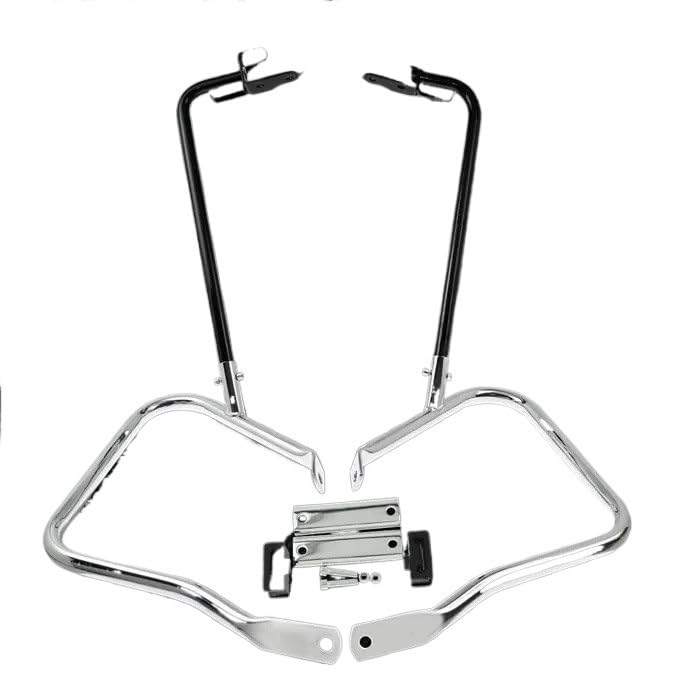 Barre support sacoche moto et kit protection cadre pare-chocs Electra Glide